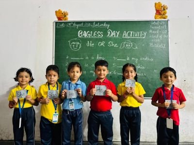 Bagless Day Activity- Class - UKG A