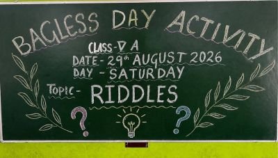 Bagless Day Activity Class: V A