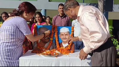 Dharma International School Celebrates Gandhi & Shastri Jayanti -