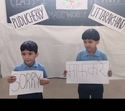 "Ek Bharat Shreshtha Bharat " Activity Activity Topic - Magic Words