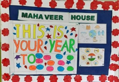 Mahaveer House Board Decoration