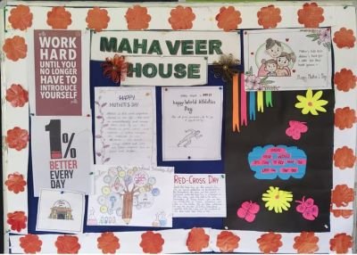 Mahaveer House Board Decorations -